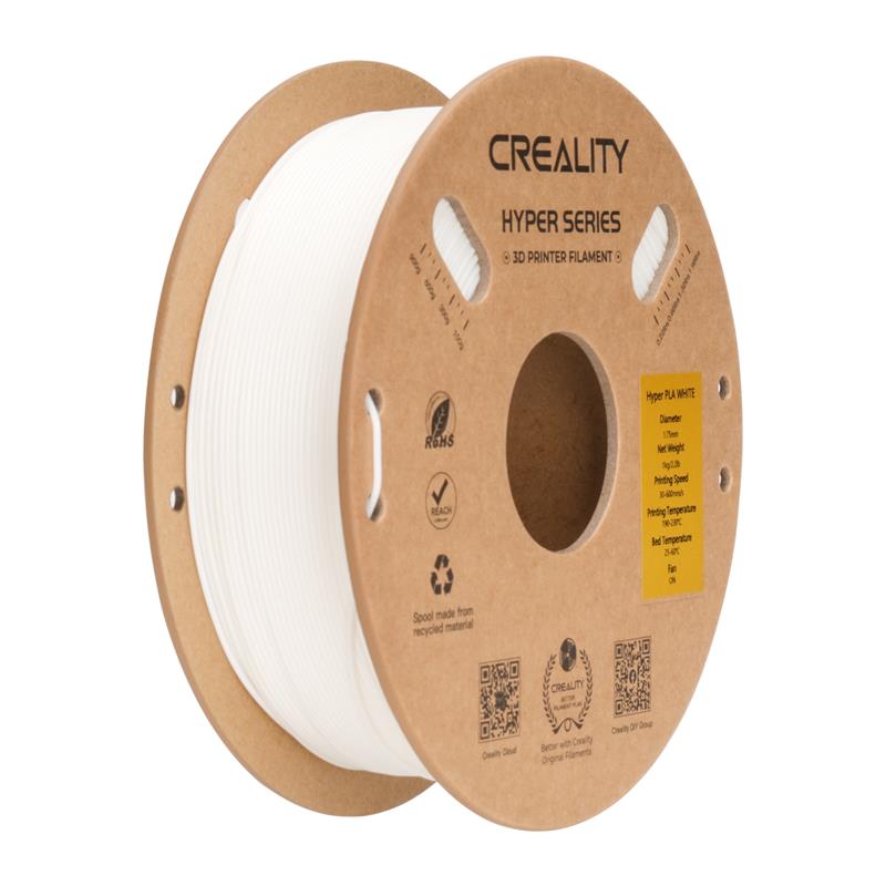 Creality Hyper Series PLA 3D Printing Filament 1kg, 1.75mm, White