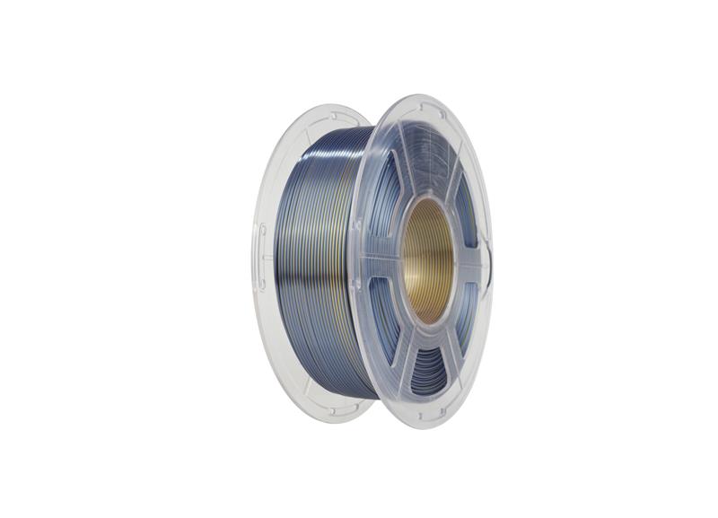 Filament Sunlu Silk PLA+ bicolore (noir et or)