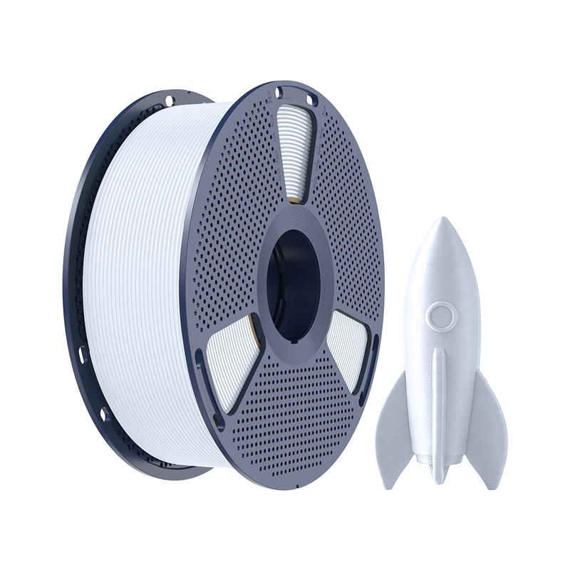 Filament PLA haute vitesse Sunlu 1,75 mm, 1 kg/bobine (blanc)