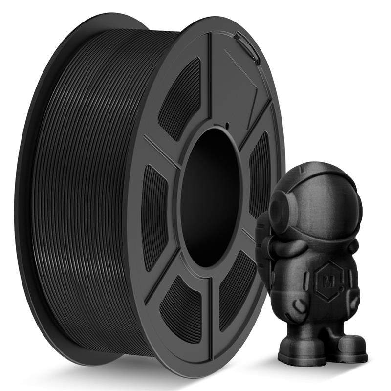 Sunlu 1,75 mm, 1 kg/bobine, filament PVB (noir)