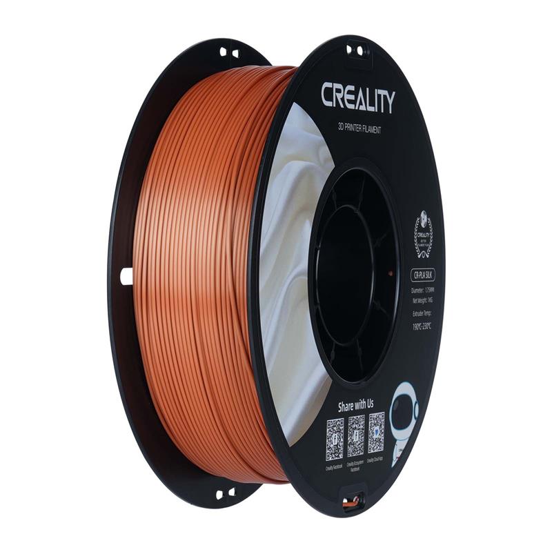 Creality CR-Silk PLA Filament 1.0Kg 1.75mm,Red Copper