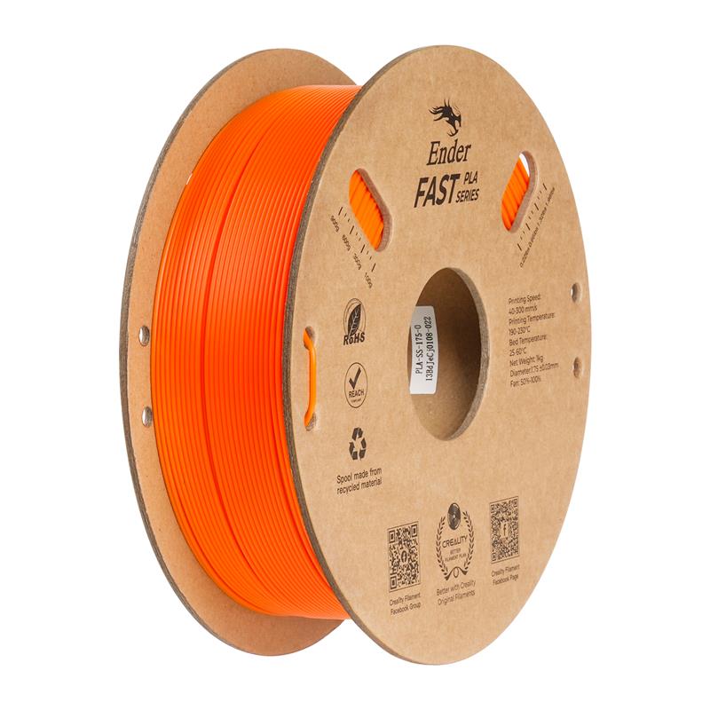 Creality Ender Fast PLA  Filament 1.0Kg 1.75mm, 300mm/s, Orange