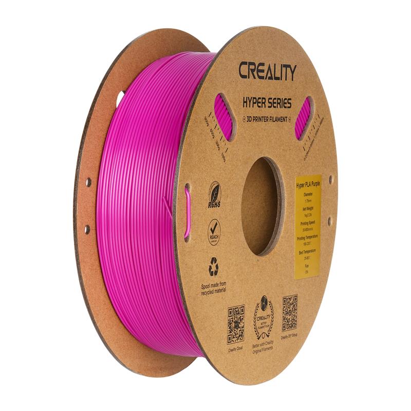 Filament d'impression 3D PLA Creality Hyper Series, 1,0 kg, 1,75 mm, violet