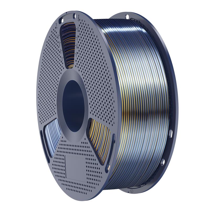 Filament Sunlu Silk PLA+ bicolore, noir et or