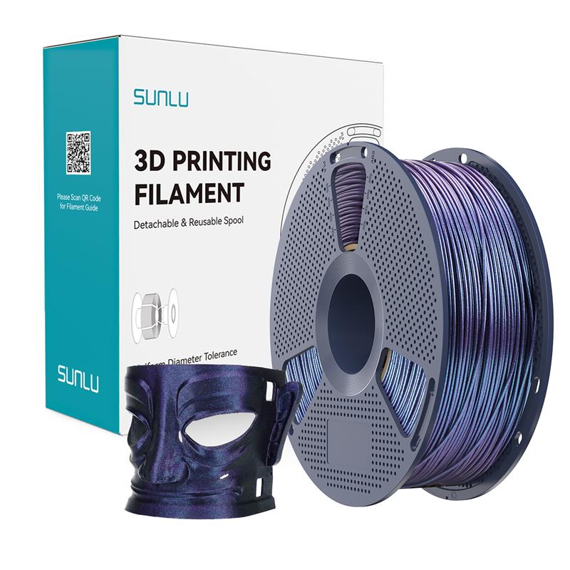 Sunlu 1.75mm, 1kg/spool, PLA Galaxy Standust Purple