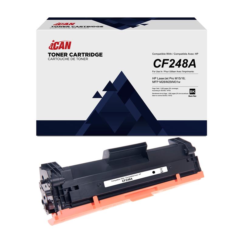 Cartouche de toner monochrome HP CF248A compatible iCan