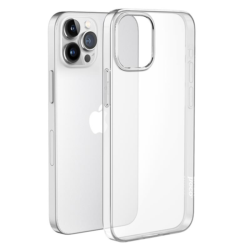 HOCO Case for iPhone 15 Pro, Light Series TPU, Transparent