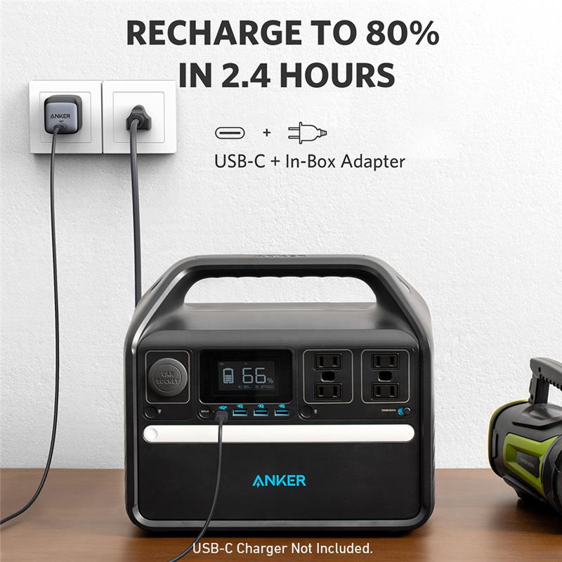 Anker PowerHouse 535 512Wh 500W Portable Power Station - Canada