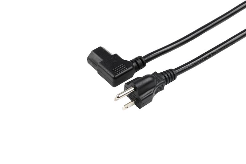 Left Angle External Power Cable 18AWG, 6FT