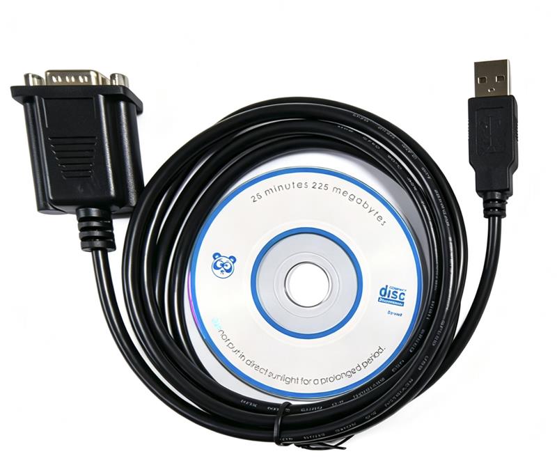 iCAN USB-A 2.0 Male to RS232 (DB9) Male Adapter Cable, 1.5M