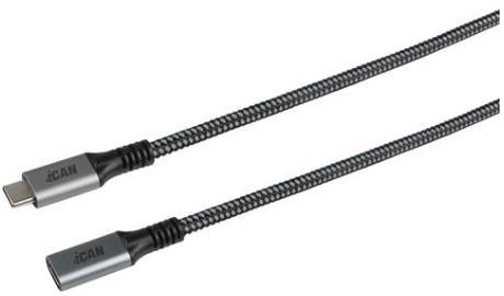 Câble d'adaptateur iCAN USB-A 2.0 mâle vers RS232 (DB9) mâle, 1.5M