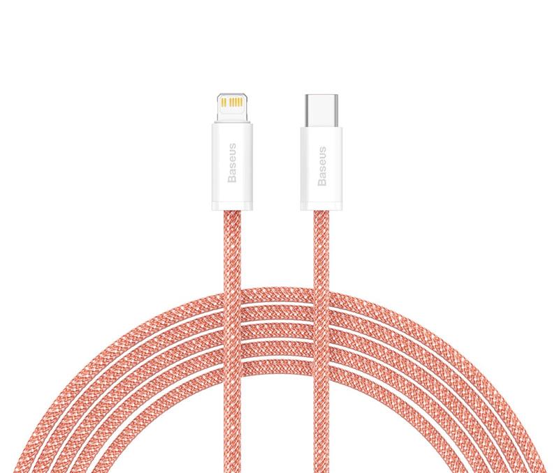 Baseus MFi Type-C Male to Lightning Male Cable, 20W, 6.6ft