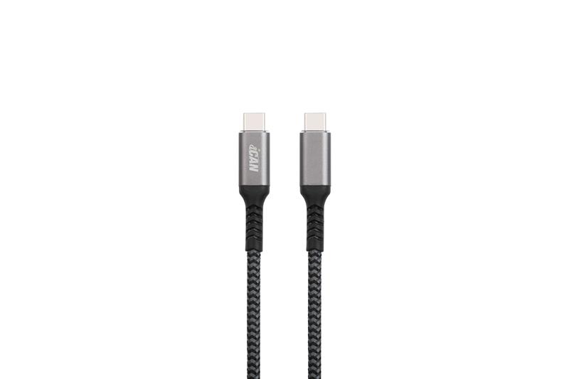 Câble iCAN USB 2.0 Type-C Mâle vers Type-C Mâle, 100W, 6 pieds