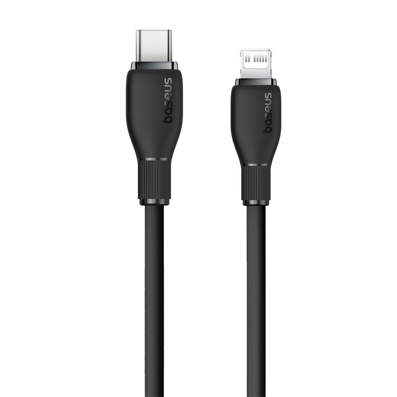 Baseus Pudding Serie Fast Charging Cable USB Type-C to iP, 2m, Black