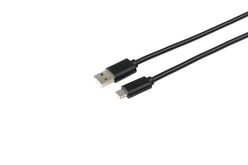 iCAN USB 2.0 Type-A Male to Type-C Male Cable, 15W, 9.9ft