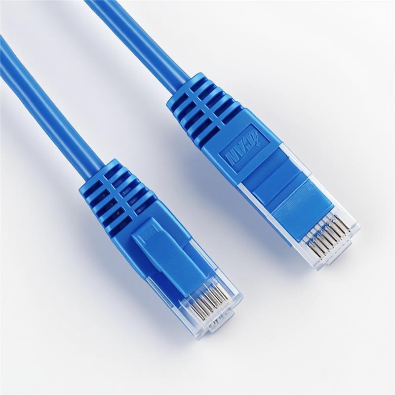 iCAN CAT6A Super Slim Ethernet Cable, 10Gbps 550MHz, 28AWG, 10FT, Blue(Open Box)