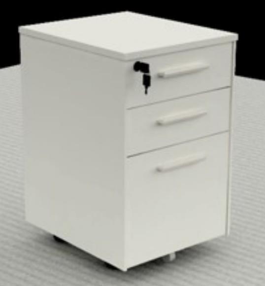 SUNON DG3B-2.040064 Three-drawer Melamine Mobility Cabinet