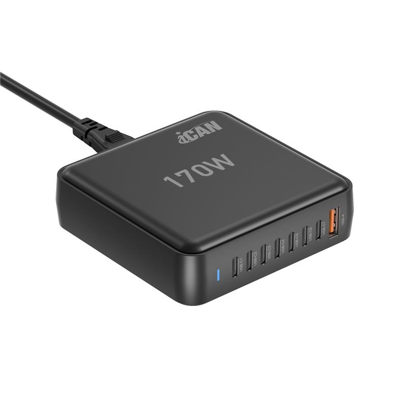 iCAN Station de recharge intelligente 170 W à 8 port