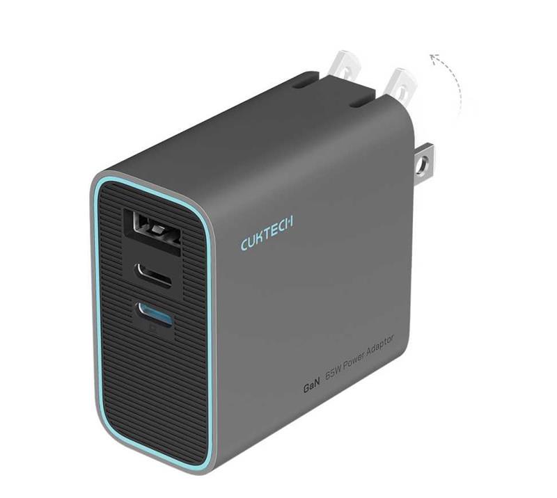CUKTECH 65W 3-Port PD Wall Charger