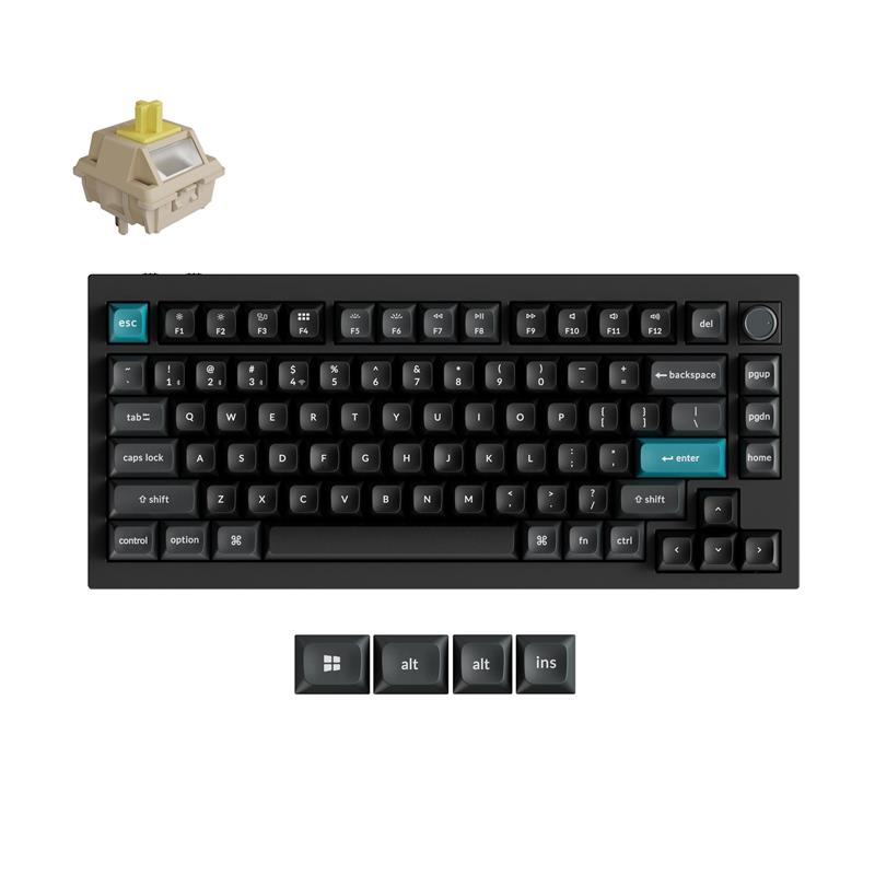 Keychron Q1 Ultra 75 % Clavier Interrupteurs tactiles