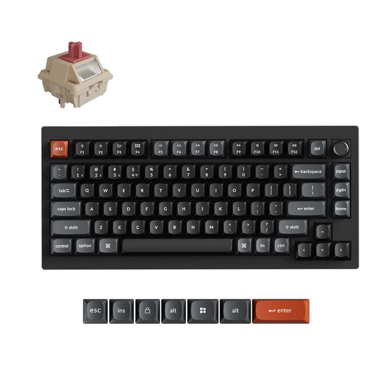 Keychron V1 Ultra 75% Keyboard Linear switches
