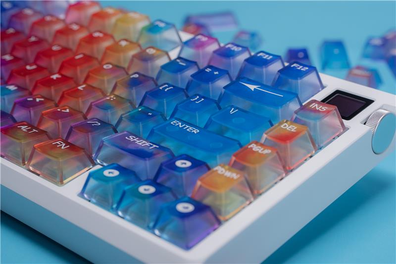 GXD Color Burst Foggy Transparent Keycap - Canada Computers