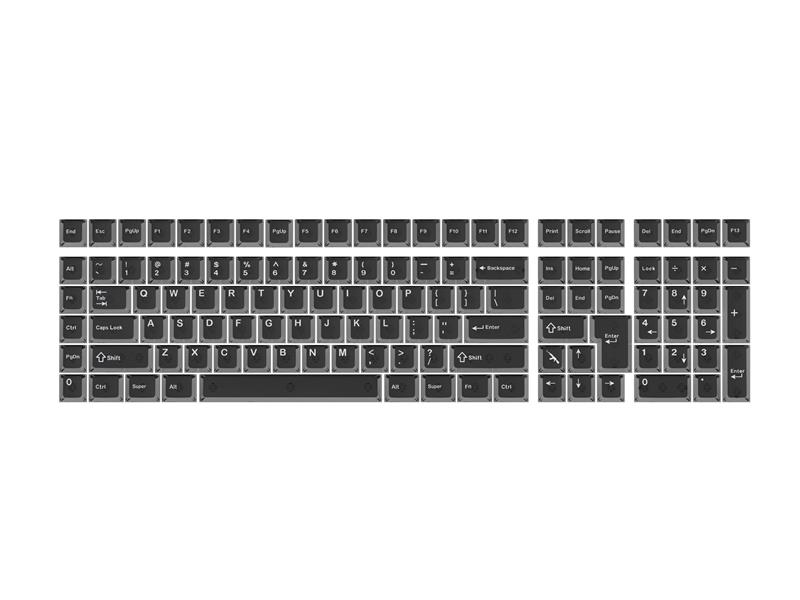 GXD Shadow Foggy Transparent Keycap