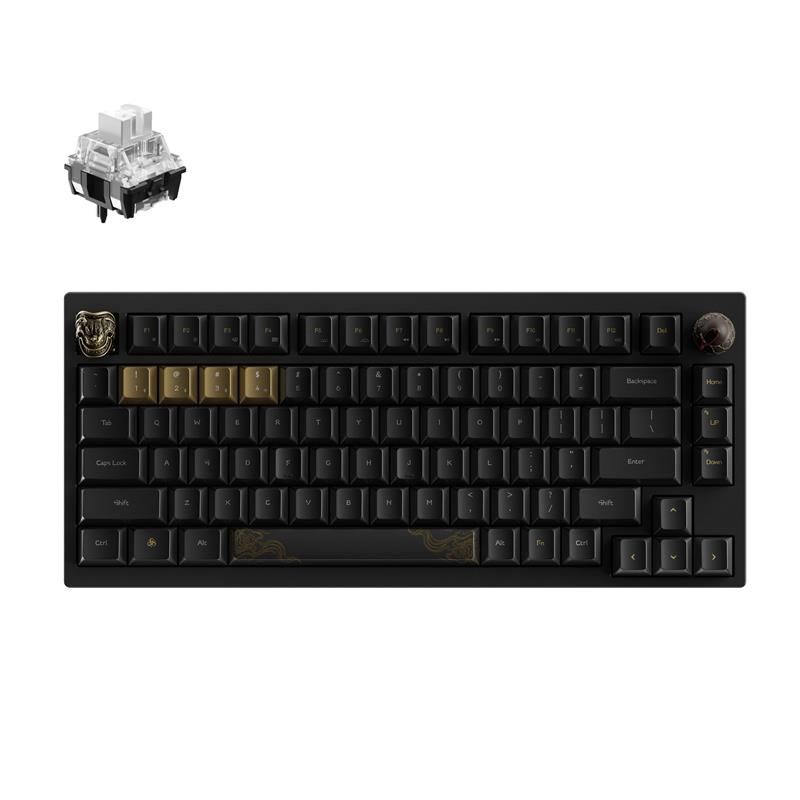 Keychron Black Myth Wukong Special Edition, Bluish White Switch