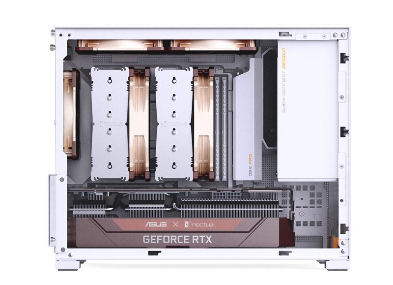 JONSBO D32 PRO Micro-ATX PC Case，White - Canada Computers