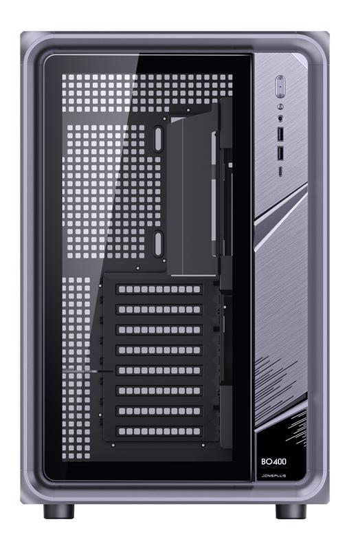 JONSBO BO400 ATX Computer Case， Aluminum Frame，High Comp PC Case