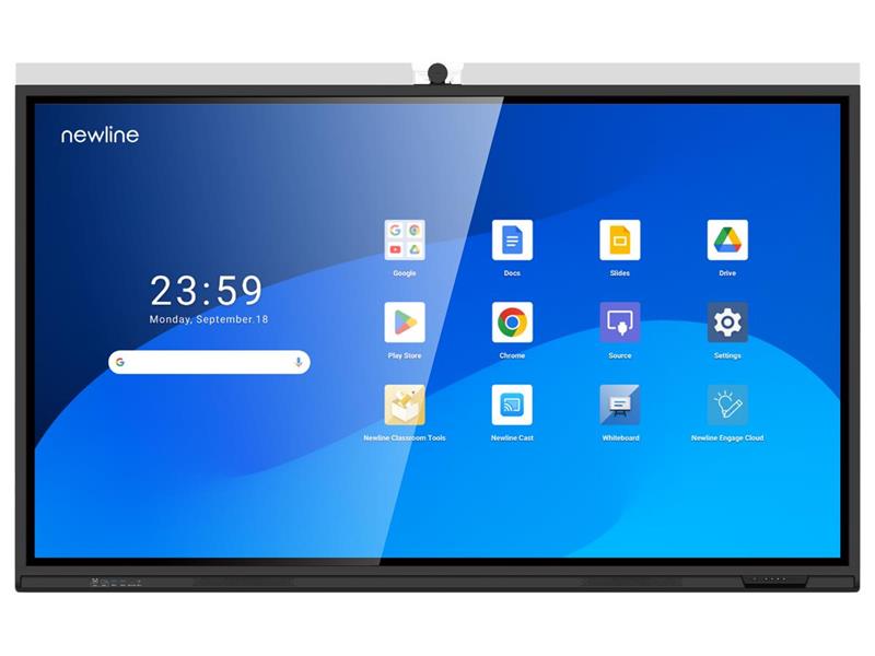 NEWLINE 75IN Q PRO SERIES 4K LED 4K MULTI-TOUCH DISPLAY W/ USB TYPE-C, GOOGLE EDLA CERTIFIED