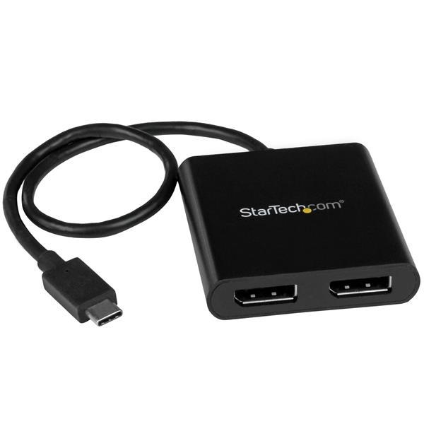 Répartiteur multi-moniteur StarTech USB-C vers DisplayPort (MSTCDP122DP)
