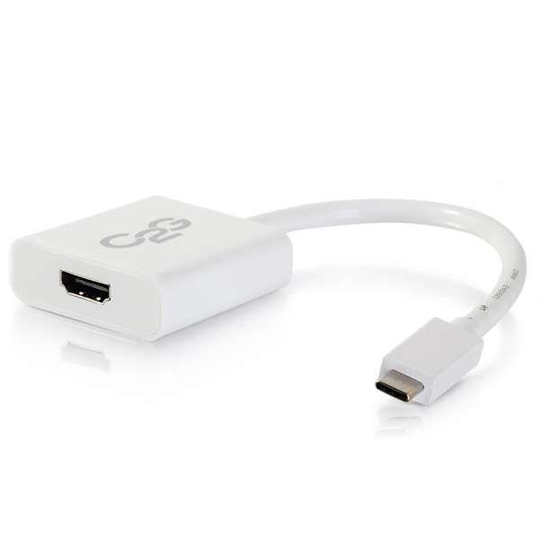 Cables to Go - Adaptateur audio/vidéo USB 3.1 USB-C vers DHDMI - Blanc (TAA COMPLIANT) (29475)