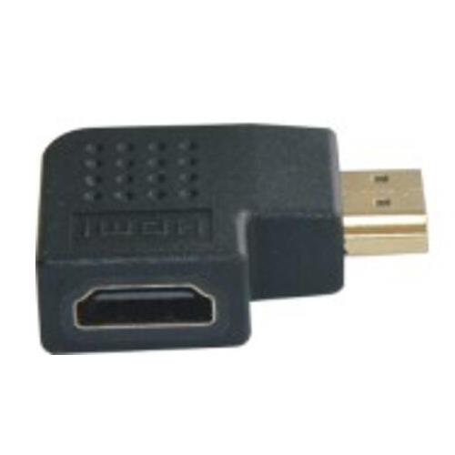 iCAN HDMI to HDMI, 90° Vertical Flat, Male to Female, Adapter