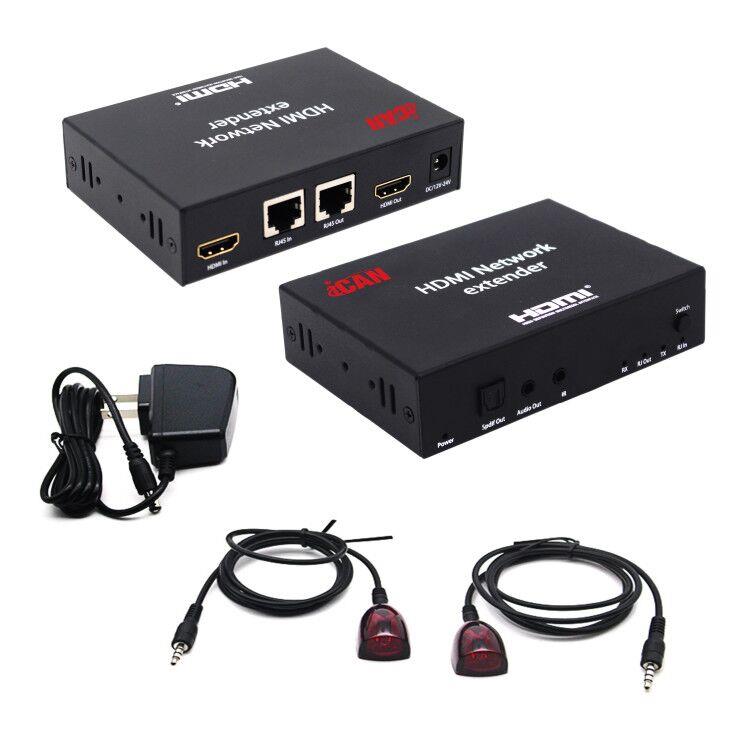 ICAN 4K 60Hz HDMI Extender over Ethernet  CAT5/CAT6 (up to 216ft)