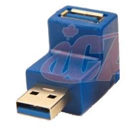 Adaptateur iCAN USB 3.0 SuperSpeed A femelle à 270 degrés A mâle