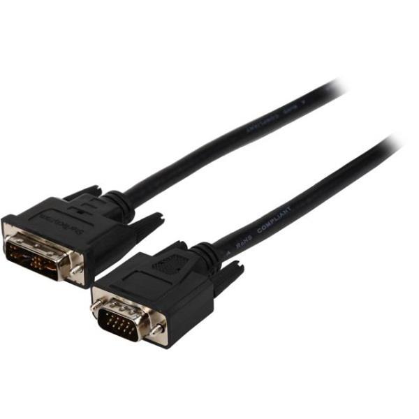 StarTech - Câble de moniteur DVI vers VGA - 10 pied - Noir (DVIVGAMM10)