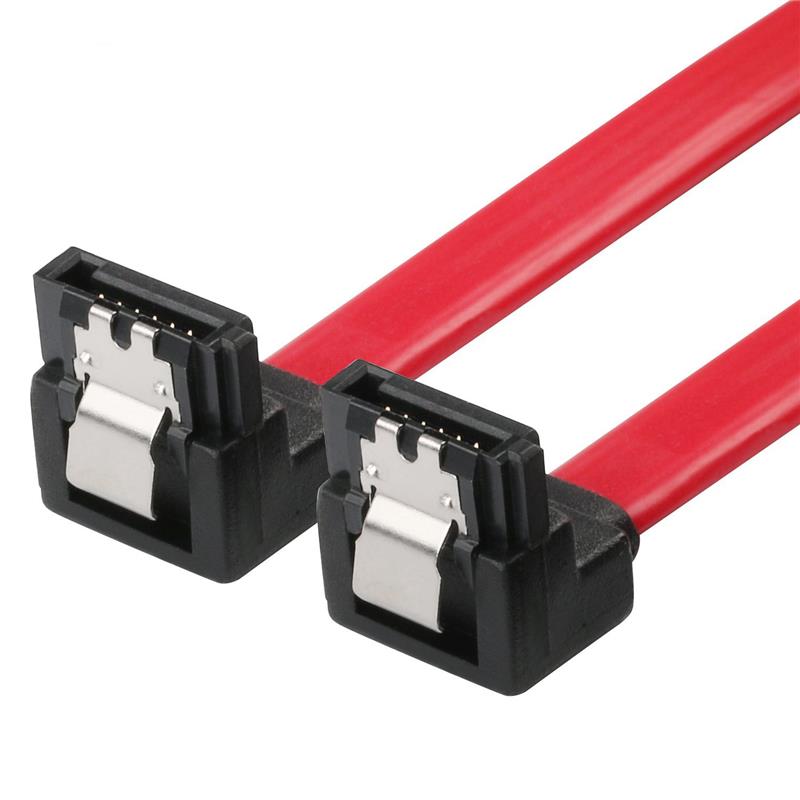 iCAN SATA 3 6GB/s Data Cable Angle to Angle - 18"