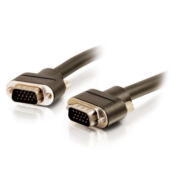 Câble vidéo VGA C2G Select M/M - 12 pieds - Classé CMG mural (50214)