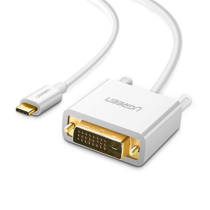 Câble UGREEN USB Type-C vers DVI, 1,5 m, blanc (MM140)