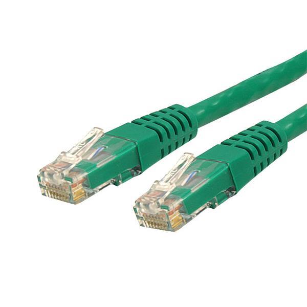 StarTech CÂBLE DE PATCH CAT6 UTP MOULÉ VERT DE 5 pi (C6PATCH5GN)