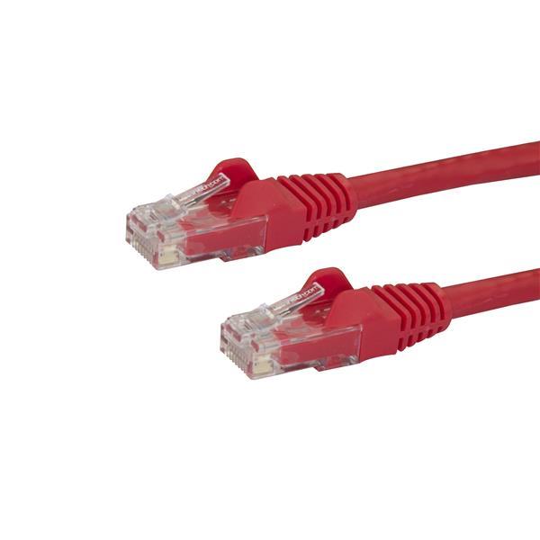 âble de raccordement Startech SNAGLESS CAT6 - Rouge 6 pieds (N6PATCH6RD