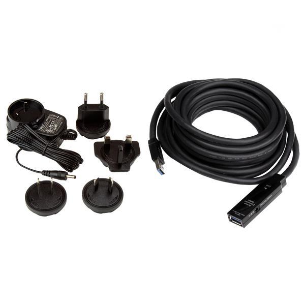 Startech USB 3.0 Active Extension Cable - M/F 5m (USB3AAEXT5M)