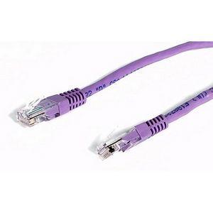 Câble de raccordement moulé Startech Cat5e violet de 6 pi (M45PATCH6PL)
