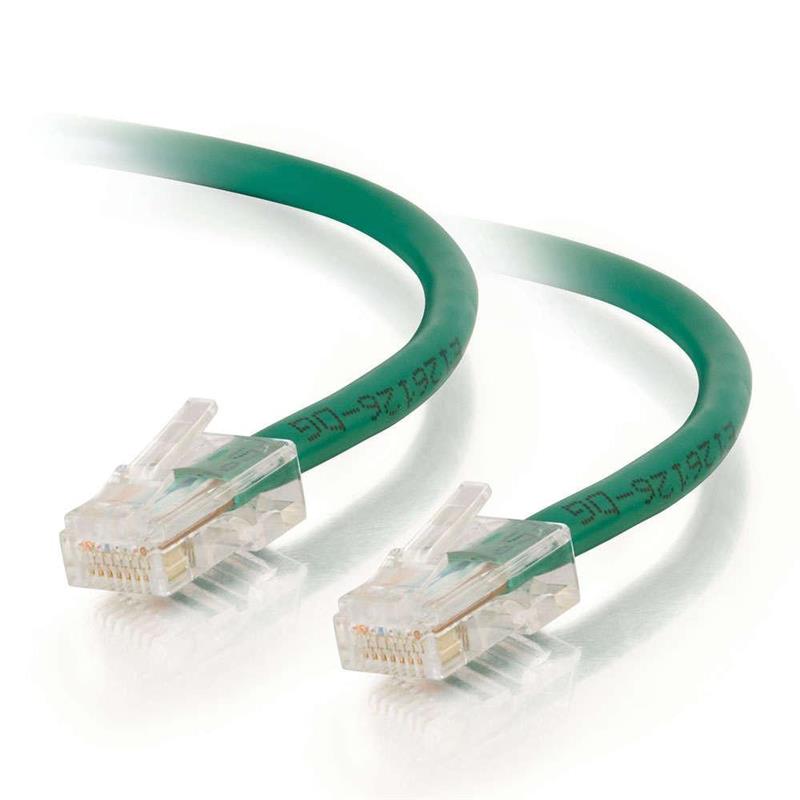Câble de raccordement de réseau non blindé (UTP) Cat6 à dégagement rapide Cables To Go - Vert 25 pi (04141)