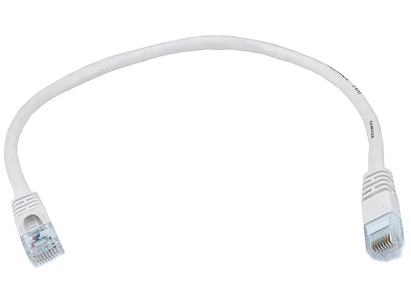 MONOPRICE Cat6 Ethernet Patch Cable , 24AWG, 1ft, White