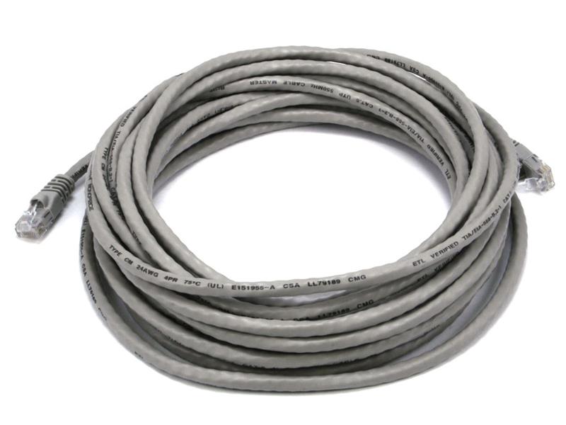iCAN CAT.6 25ft 24 AWG 1 Gbps Gris
