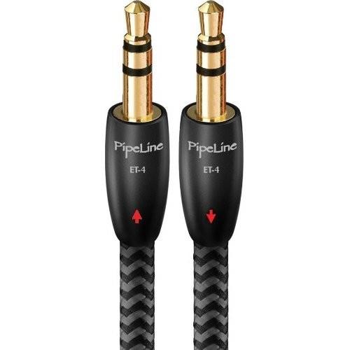 Câble audio PipeLine 3,5 mm, plaqué or, 10 pieds