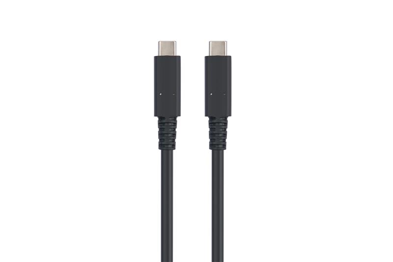 iCAN Premium USB 4.0 Type C To Type C, 40Gbps, 100W Cable, M/M, 2.6ft, Black