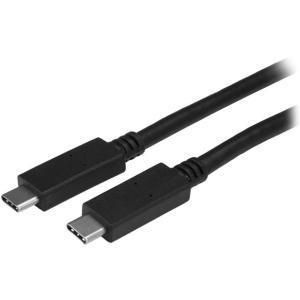 âble USB-C StarTech.com de 2 m (6 pi avec livraison de puissance (3 A) - M/M - USB 3.0 - Certifié USB-IF - Câble de type C U...